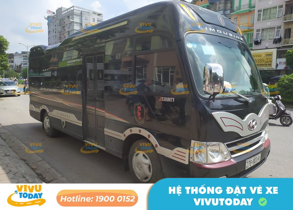 Xe khách Hoàng Yến Express đi Lai Châu từ bến xe Mỹ Đình