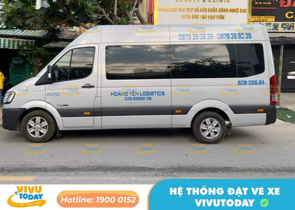 Xe khách Hoàng Yến Logistics đi Bến Cát - Bình Dương từ Sài Gòn