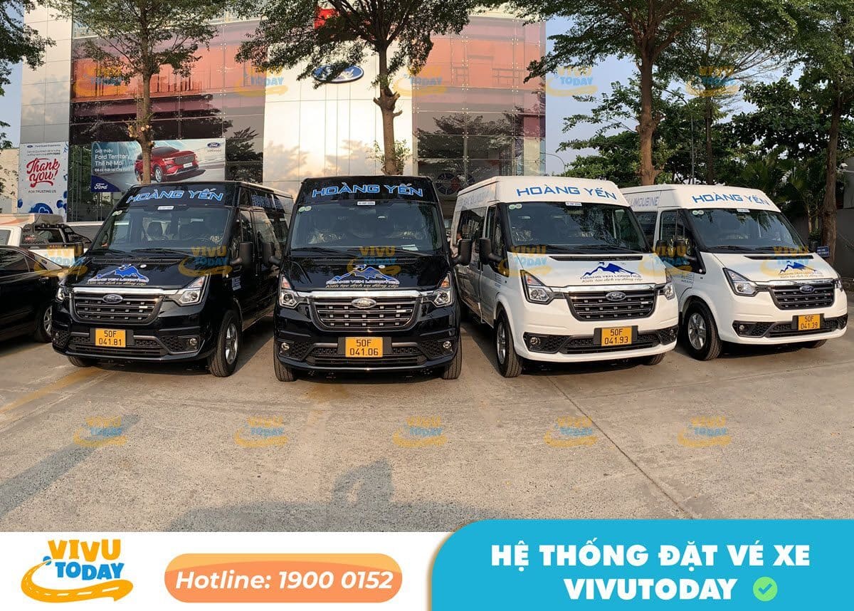 Xe khách Hoàng Yến Logistics đi Sài Gòn từ Chơn Thành - Bình Phước