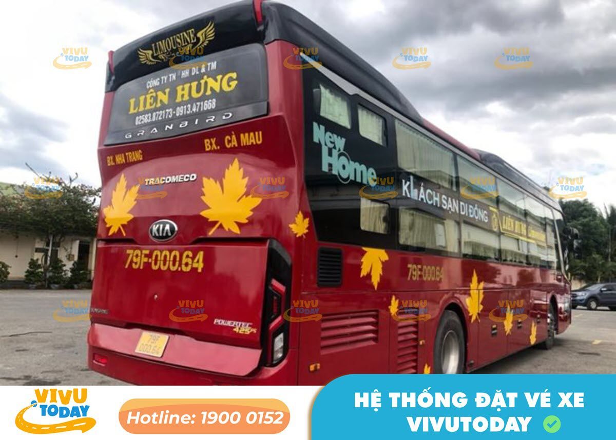 Xe khách Liên Hưng đi Nha Trang - Khánh Hòa từ Cần Thơ