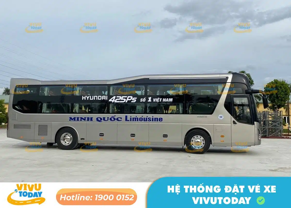 Nhà xe Minh Quốc tuyến Kon Tum đi Quy Nhơn - Bình Định