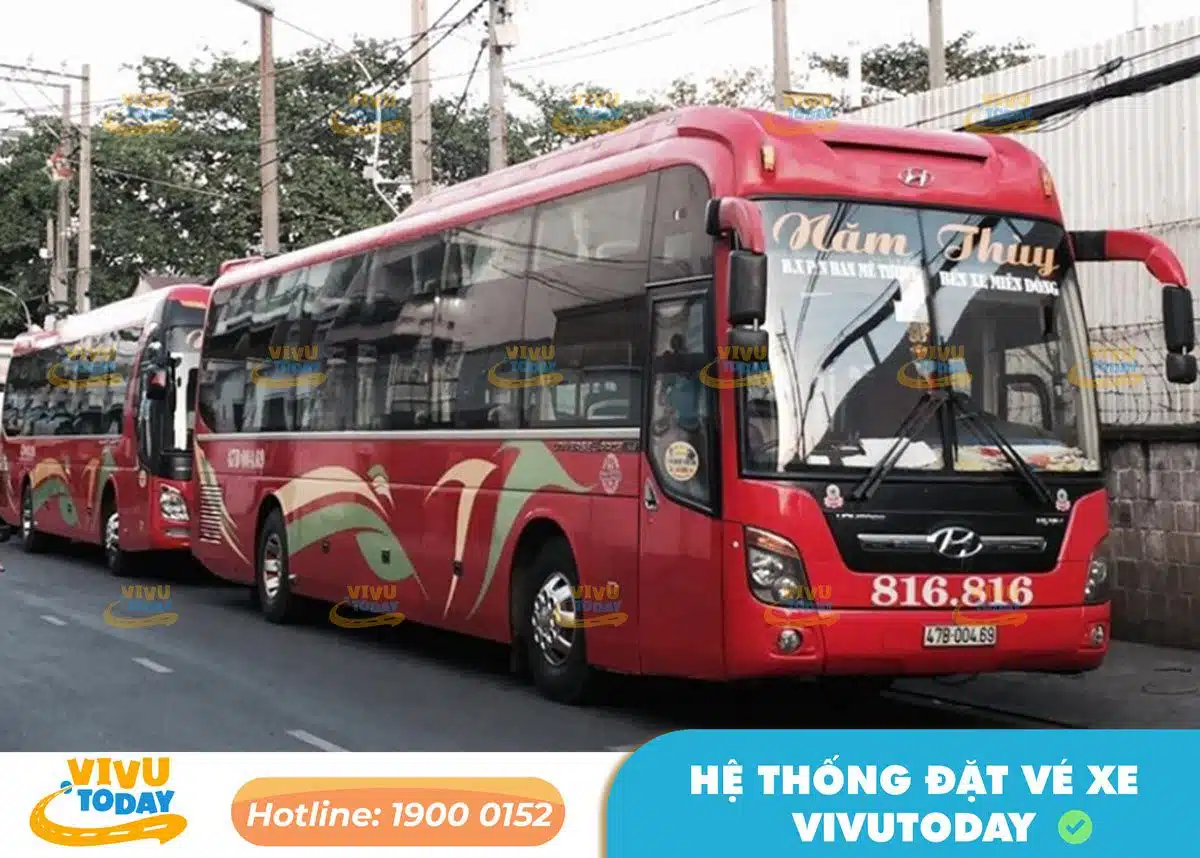 Xe khách Năm Thùy đi Đắk Lắk từ Bình Dương