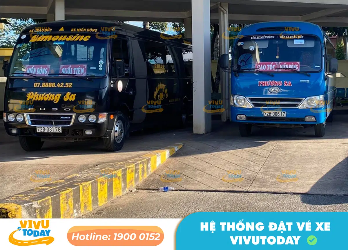 Nhà xe Phương Sa tuyến Sài Gòn - Châu Đức, Bà Rịa Vũng Tàu