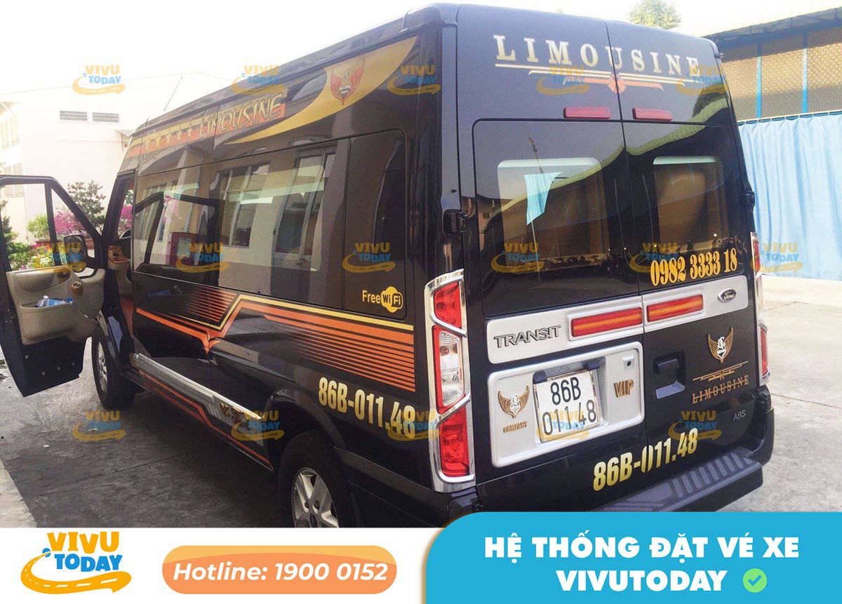 Nhà xe Tấn Tài từ Tánh Linh - Bình Thuận đi Sài Gòn