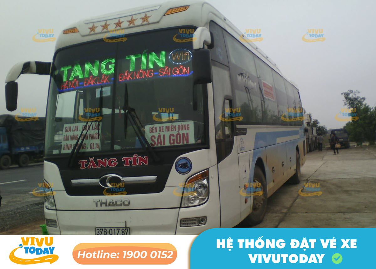 Nhà xe Tăng Tín tuyến Sài Gòn - Nghệ An