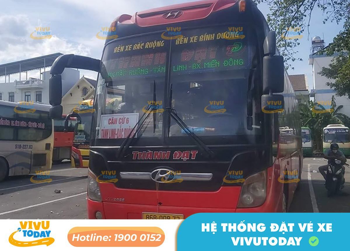 Xe khách Thành Đạt tuyến Tánh Linh Bình Thuận - Sài Gòn