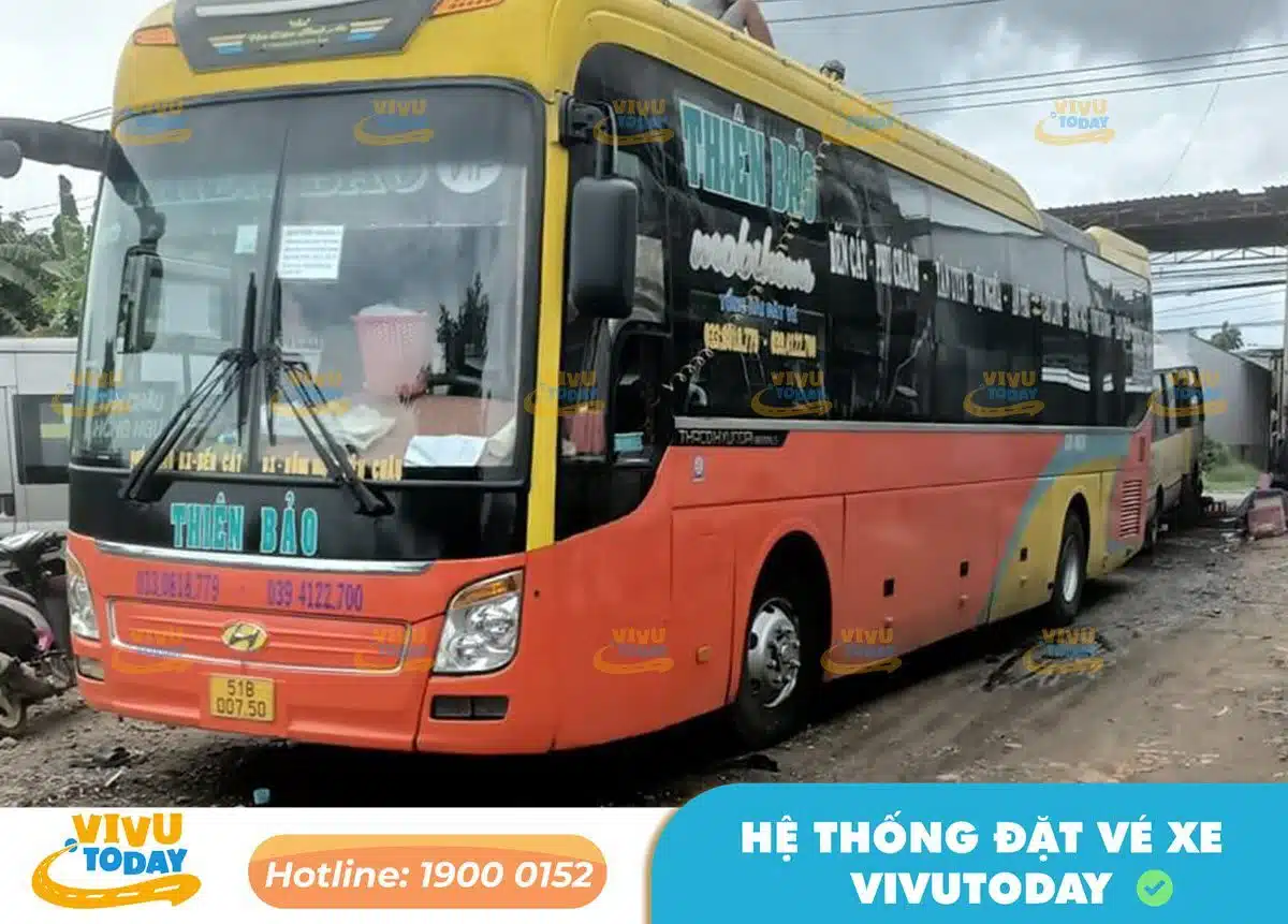 Nhà xe Thiên Bảo tuyến Bình Dương - Thị xã Hồng Ngự Đồng Tháp