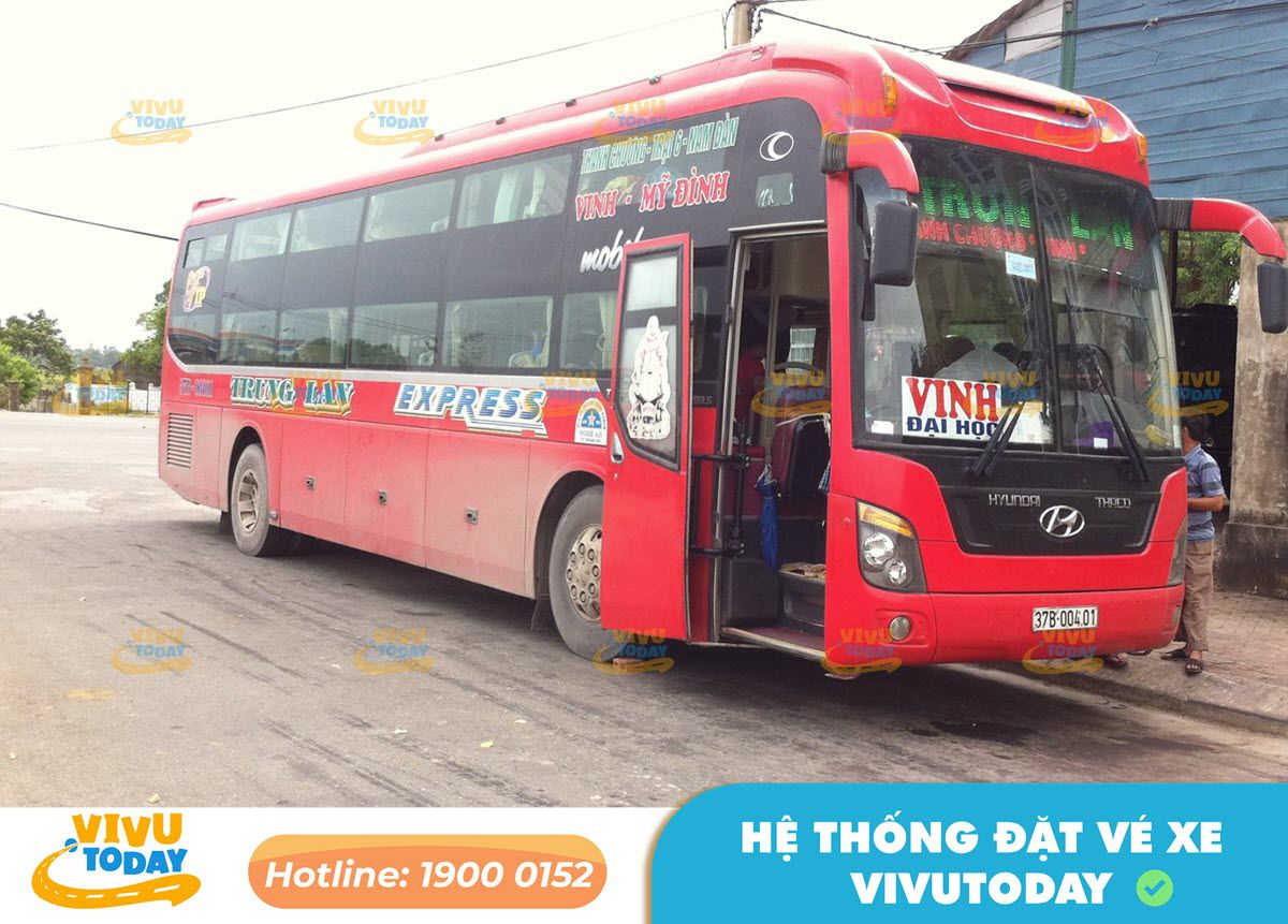 Nhà xe Trung Lan từ Hà Nội đi Thanh Chương - Nghệ An