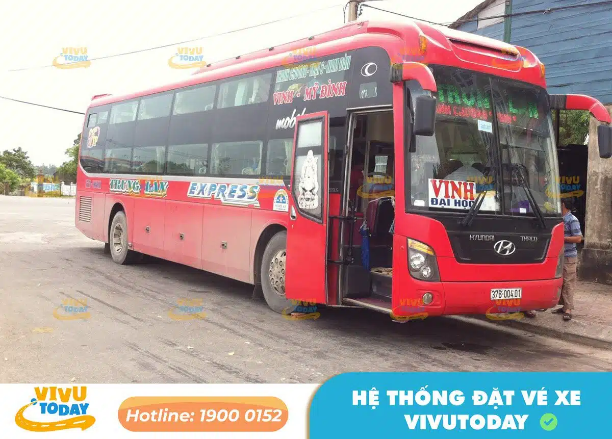 Nhà xe Trung Lan từ Hà Nội đi Thanh Chương - Nghệ An