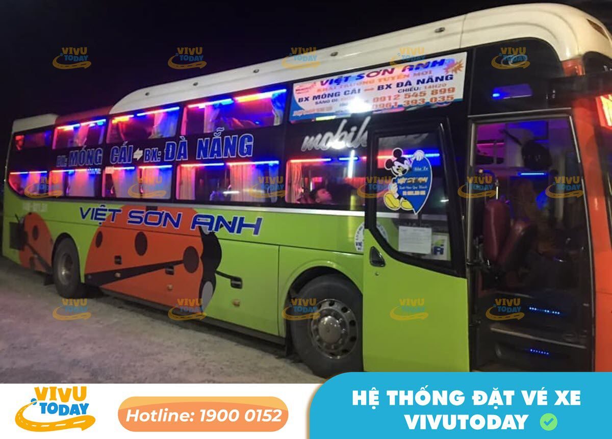 Xe khách Việt Sơn Anh từ Nghệ An đi Đà Nẵng