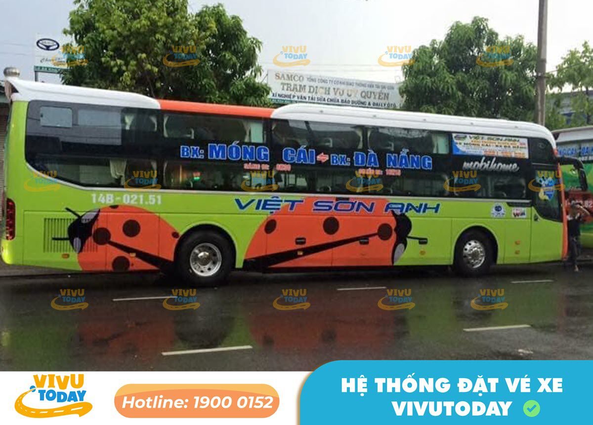 Nhà xe Việt Sơn Anh từ Đồng Hới - Quảng Bình đi Đà Nẵng
