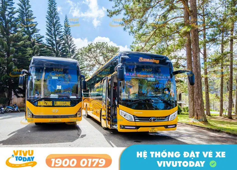 Nhà xe Amazing Limousine tuyến Sài Gòn đi Đà Lạt - Lâm Đồng
