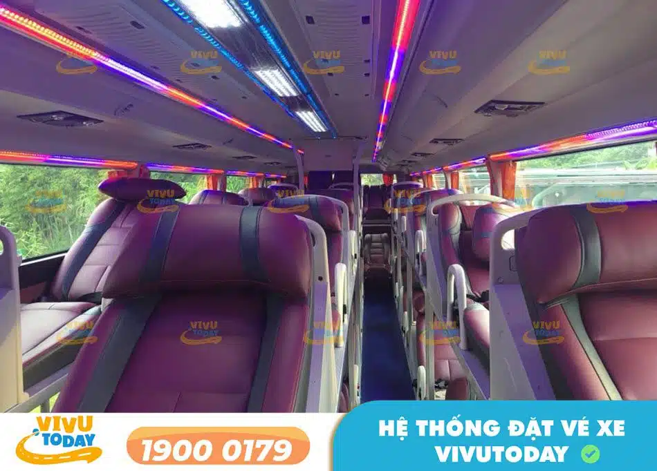 Dòng xe giường nằm 40 chỗ của xe Anh Đức Nghệ An