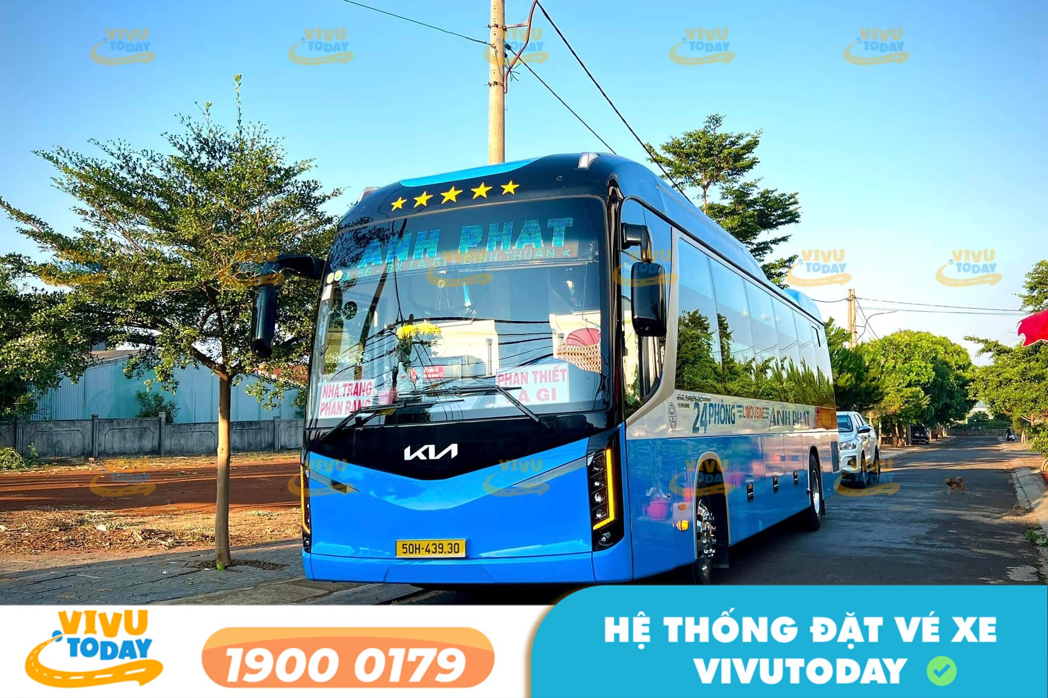 Nhà xe Anh Phát tuyến Quy Nhơn Bình Định đi Kon Tum