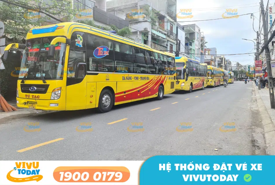 Nhà xe Tú Tạc tuyến Đà Nẵng đi Vinh - Nghệ An