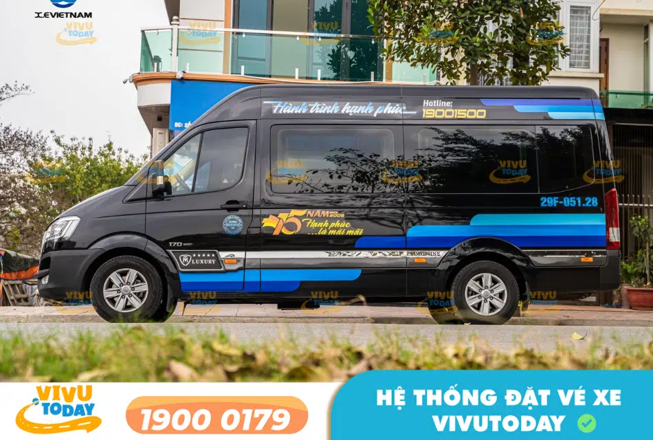 Nhà xe X.E Việt Nam tuyến Hà Nội đi Hải Hậu