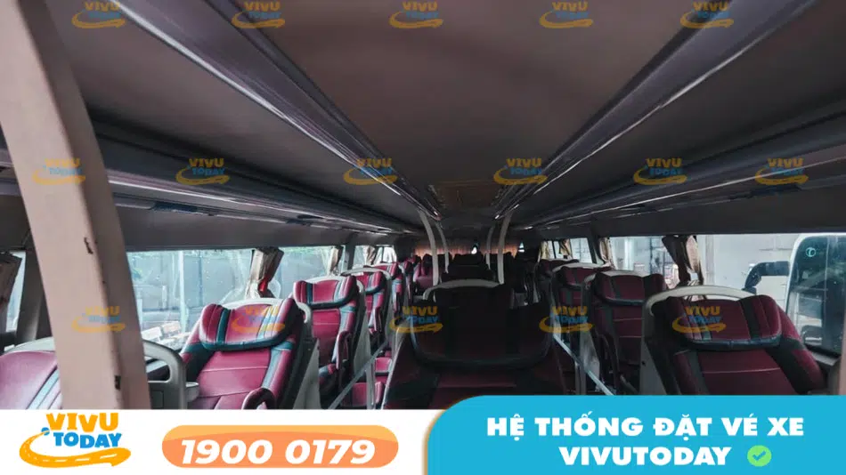 Nội thất cao cấp của nhà xe Bách Cơ