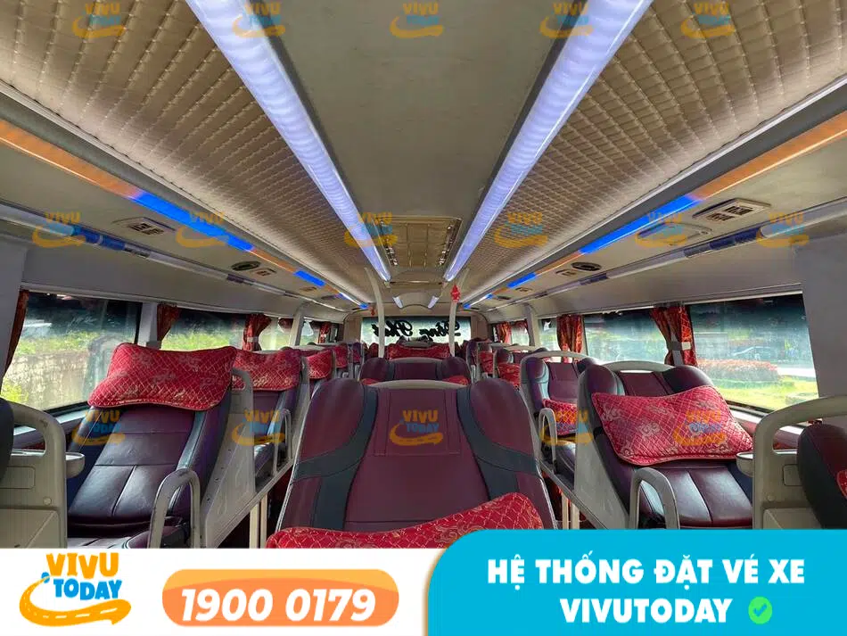 Nội thất cao cấp của nhà xe Đồng Phát