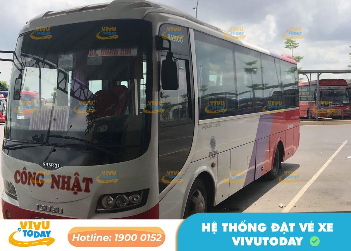 Xe khách Công Nhật đi Đồng Hới - Quảng Bình từ Vinh - Nghệ An