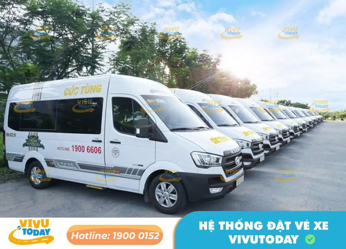 Xe khách Cúc Tùng tuyến Buôn Ma Thuột - Đắk Lắk đi Bảo Lộc - Lâm Đồng