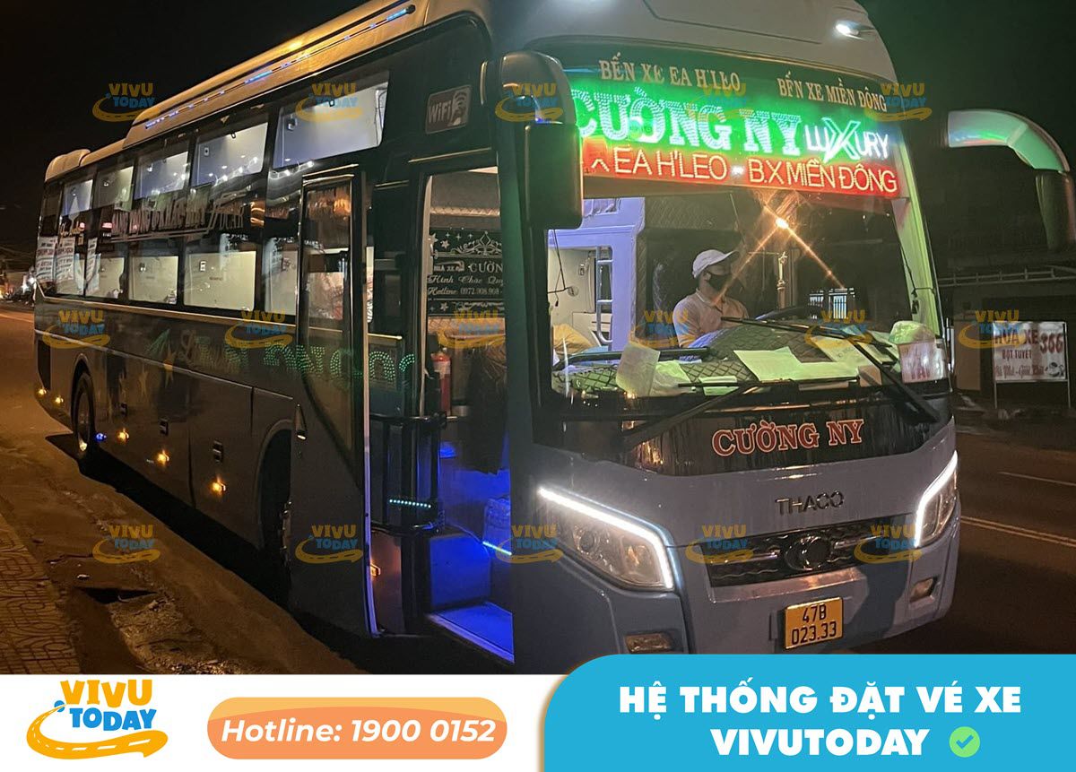Nhà xe Cường Ny Sài Gòn đi Đắk Lắk
