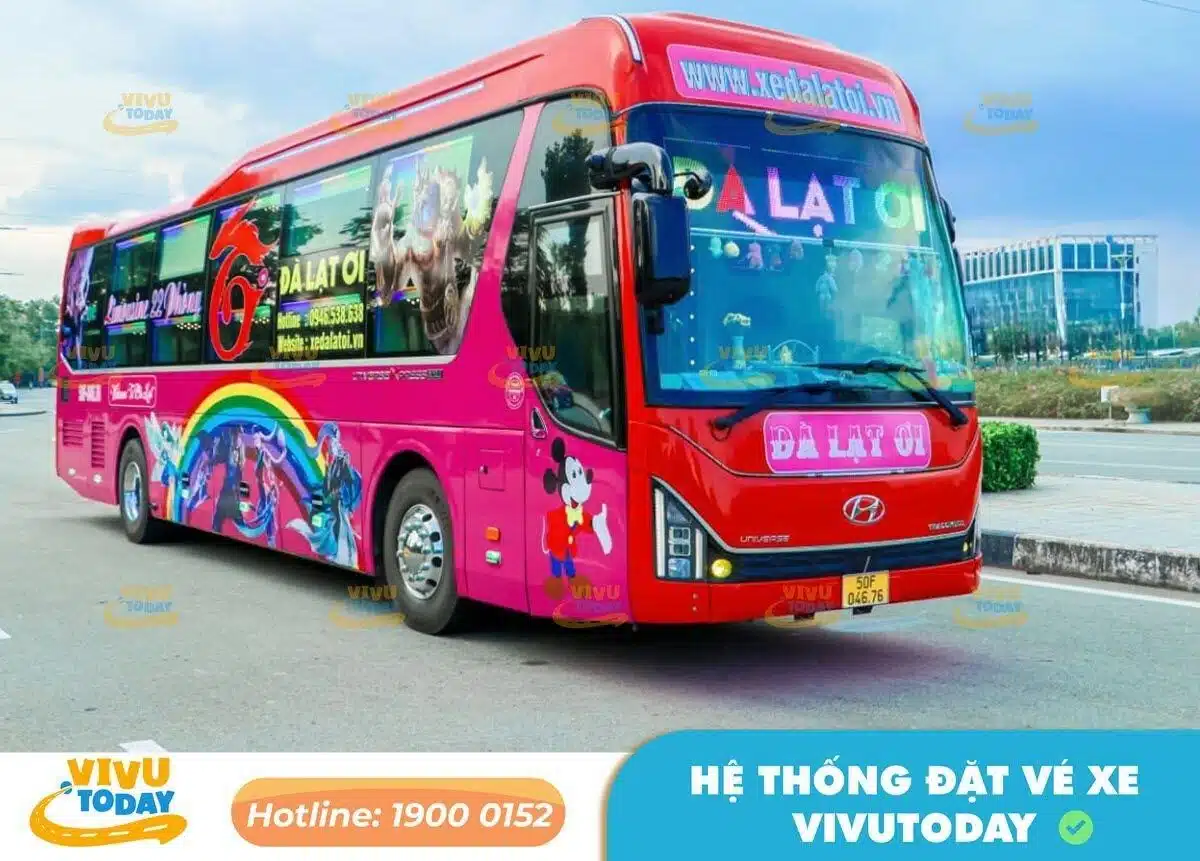 Nhà xe Đà Lạt Ơi đi Bình Dương từ Nha Trang - Khánh Hòa