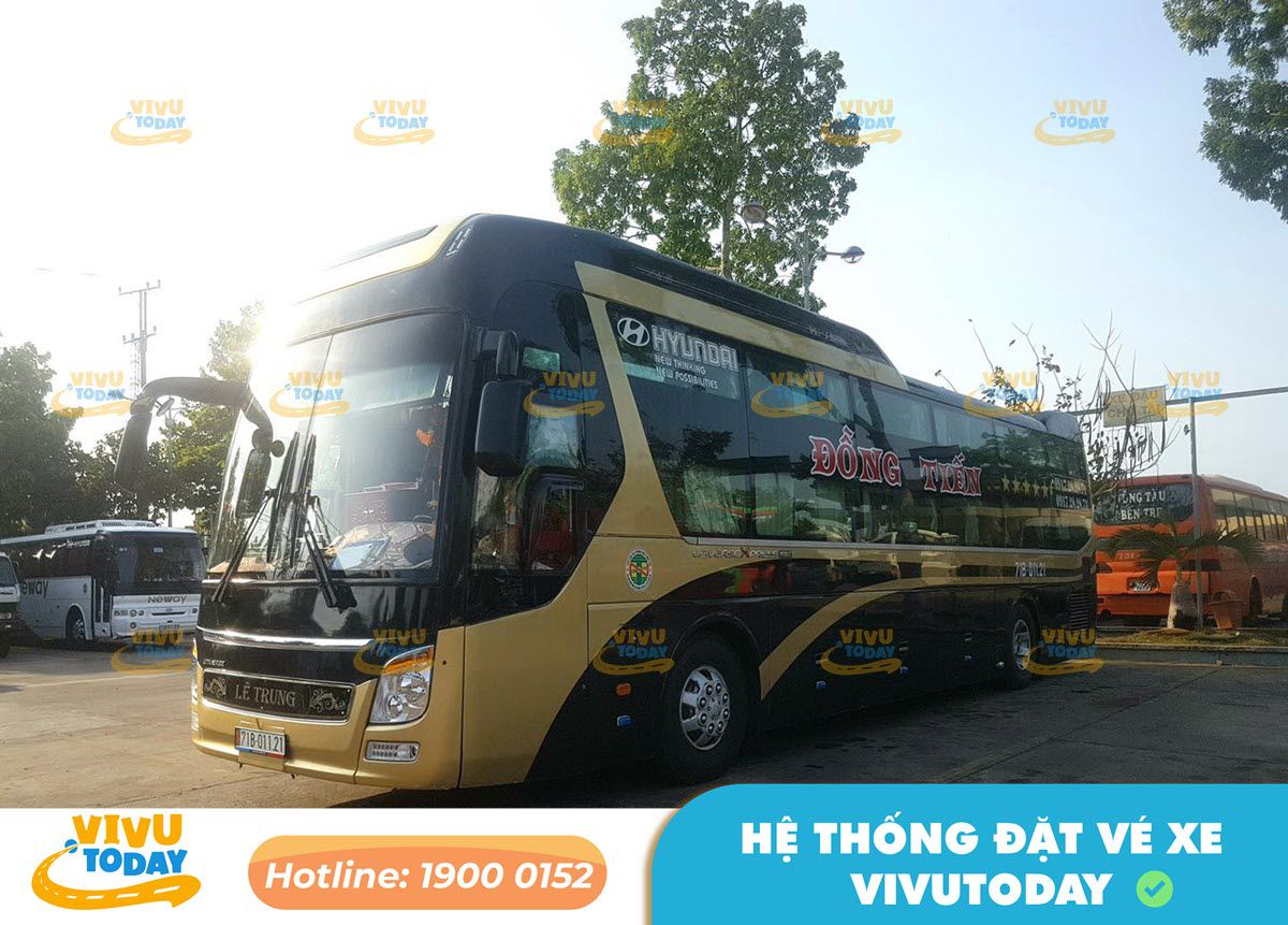 Nhà xe Đồng Tiến từ Thạnh Phú - Bến Tre đi Sài Gòn