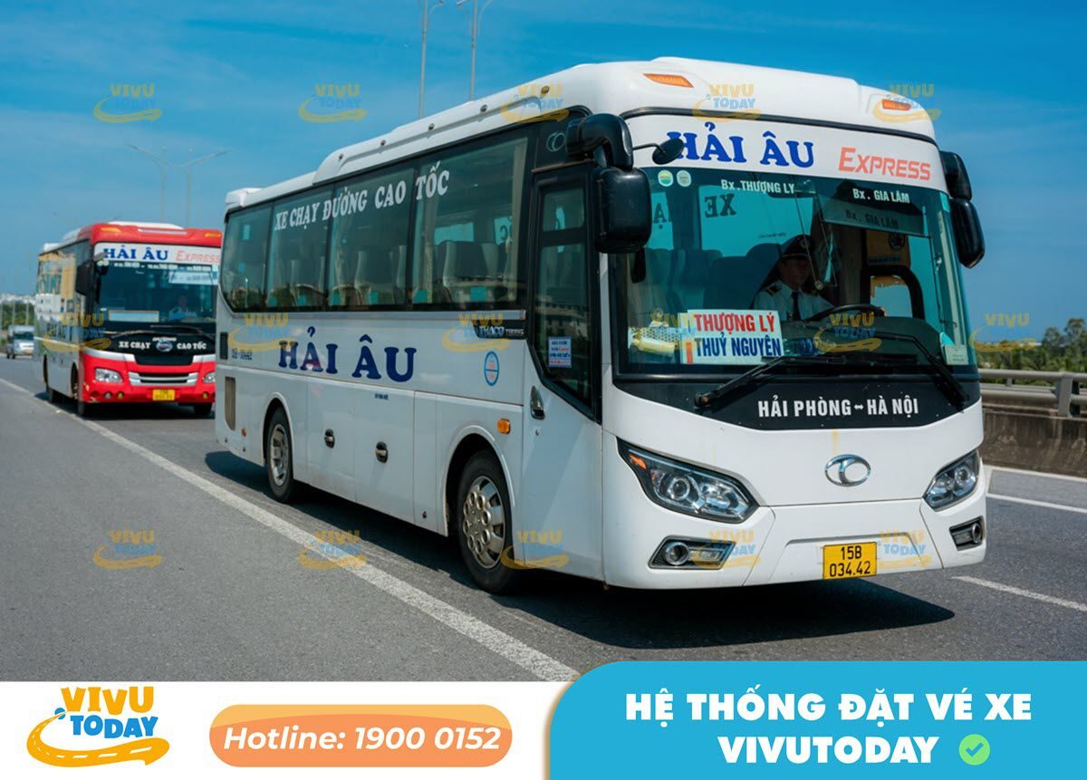 Nhà xe Hải Âu tuyến bến xe khách Thượng Lý - Hà Nội