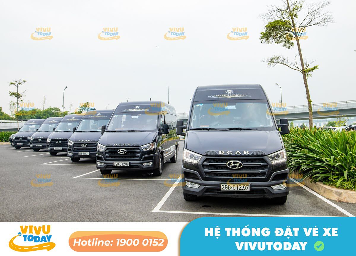 Xe khách Hoàng Phú Limousine đi Hà Nội từ bến xe khách Thượng Lý - Hải Phòng