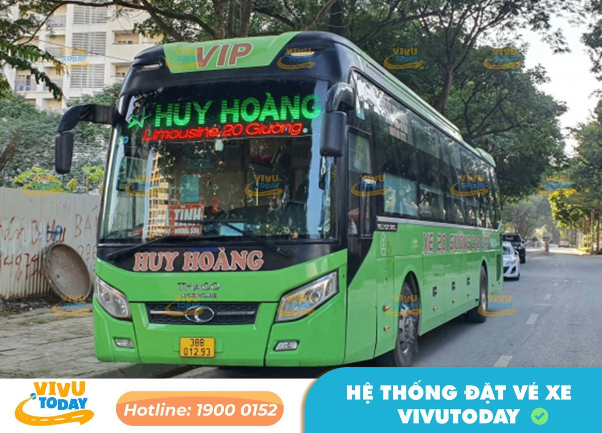 Nhà xe Huy Hoàng từ Hà Nội đi Hương Sơn - Hà Tĩnh