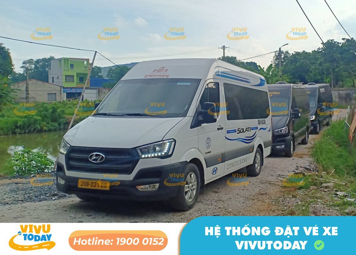 Nhà xe Khánh Hương chuyên tuyến Thái Bình đi Thái Nguyên