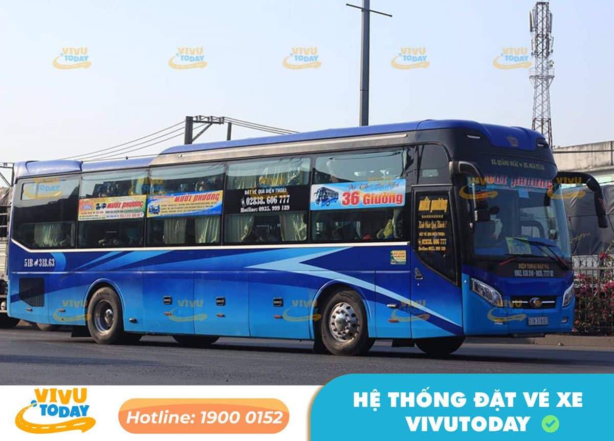 Nhà xe Mười Phương tuyến Quảng Ngãi - Quảng Ngãi đi Sài Gòn