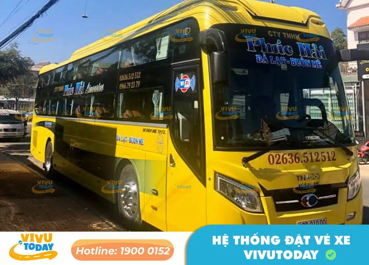 Nhà xe Phúc Hải đi Bảo Lộc - Lâm Đồng từ Buôn Ma Thuột - Đắk Lắk