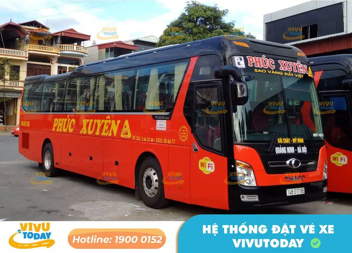 Nhà xe Phúc Xuyên tuyến Hà Nội - Vân Đồn Quảng Ninh
