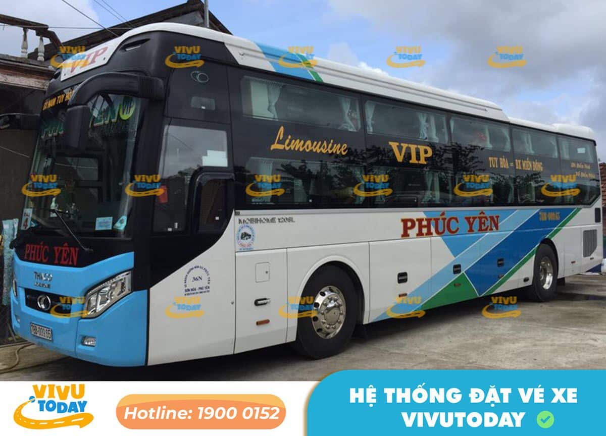 Xe khách Phúc Yên từ Tuy Hòa - Phú Yên đi Quy Nhơn - Bình Định