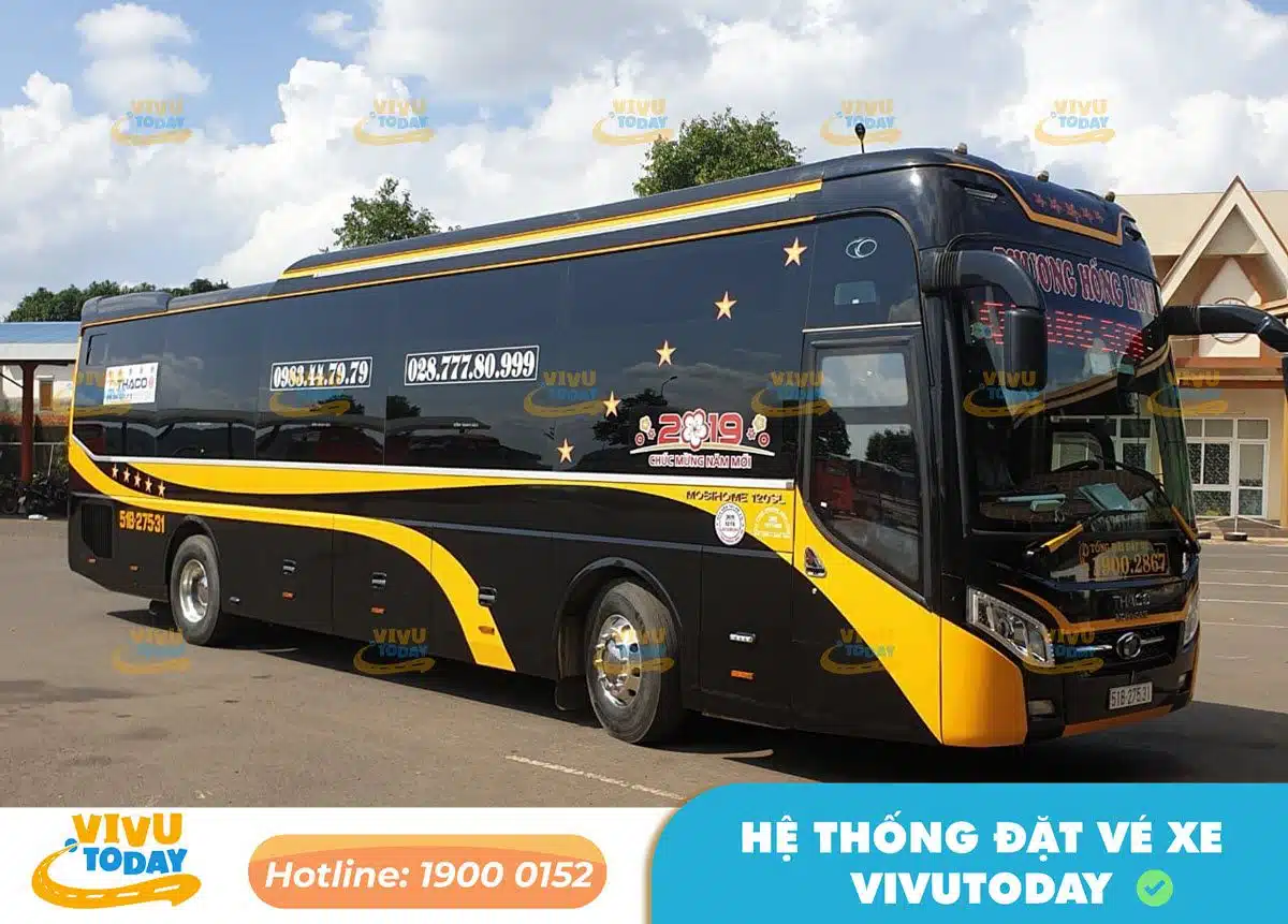 Nhà xe Phương Hồng Linh tuyến Bình Dương - Trà Vinh