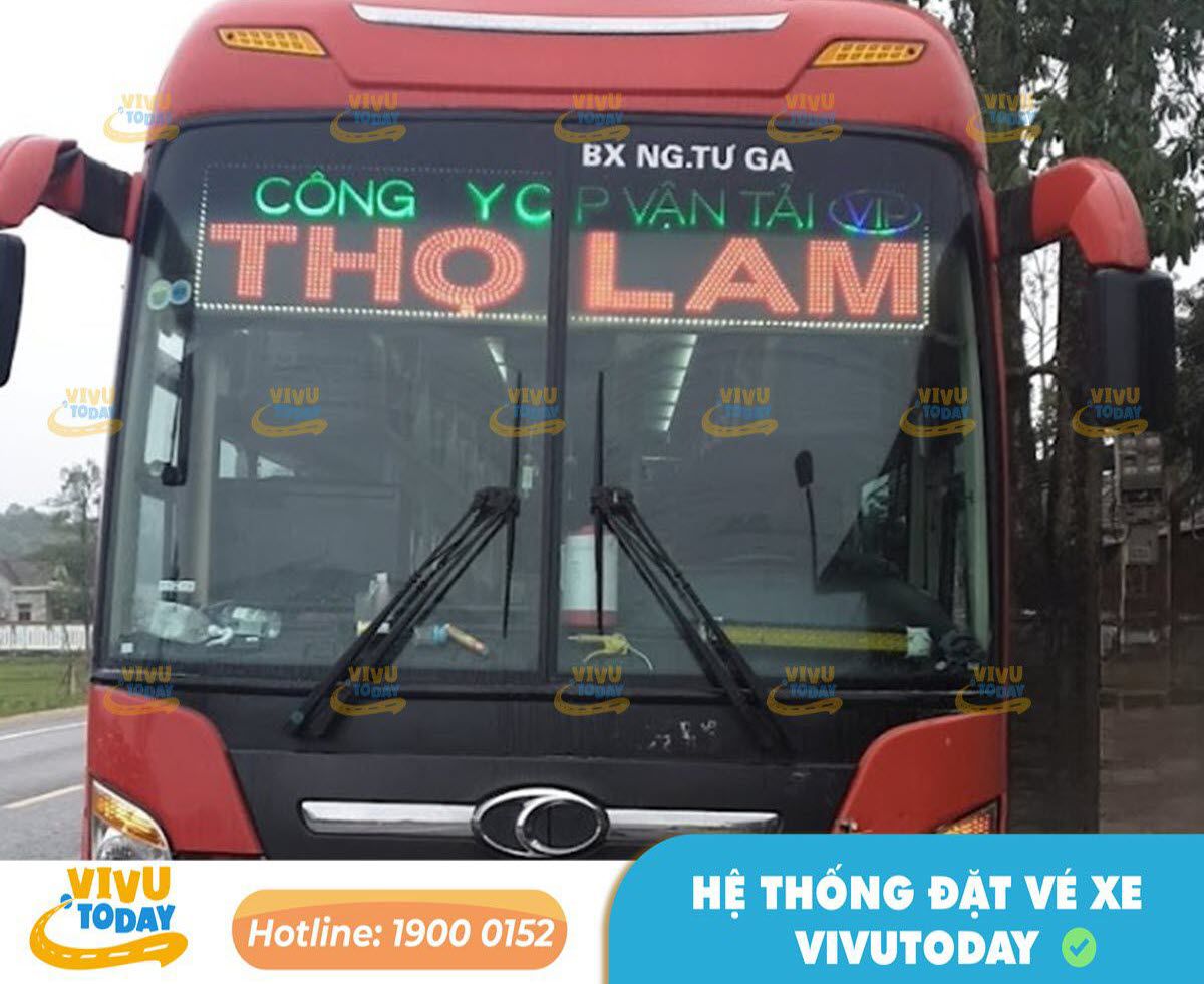 Xe khách Thọ Lam đi Sài Gòn từ Hà Tĩnh