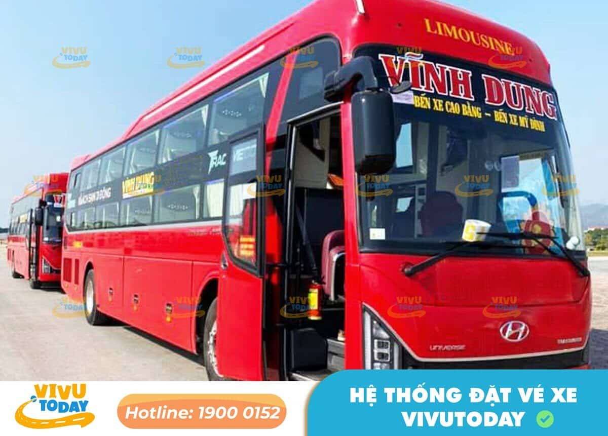 Nhà xe Vĩnh Dung từ bến xe Mỹ Đình đi Cao Bằng