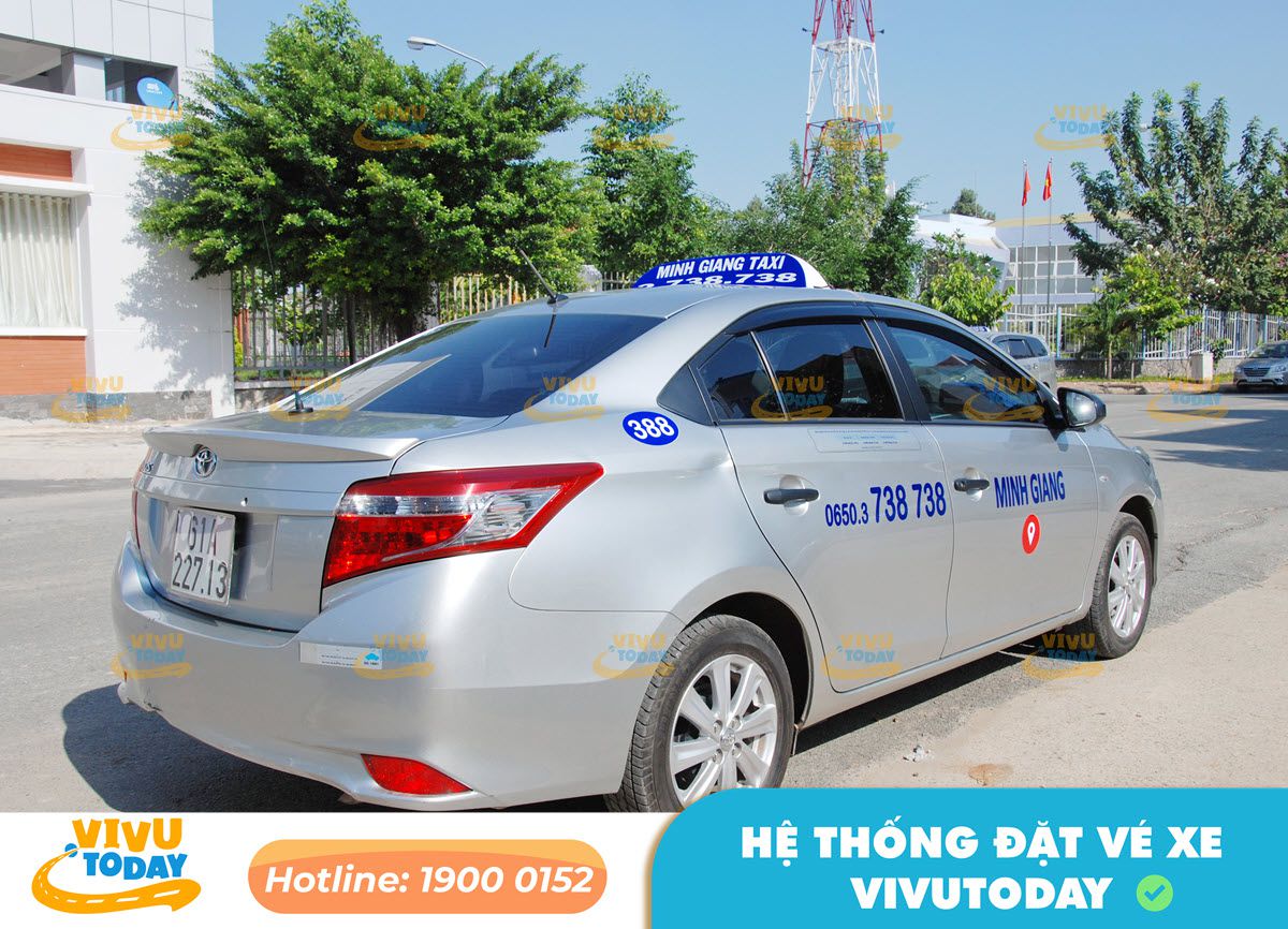 Dịch vụ đưa đón khách của Taxi Minh Giang ở Bến Cát