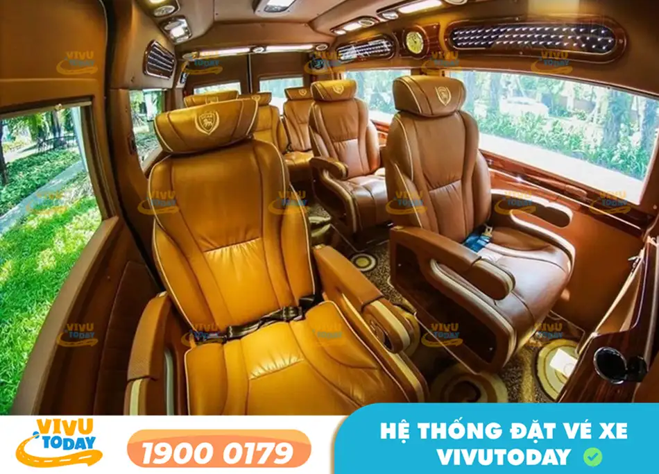 Dòng xe Limousine 9 chỗ sang trọng của nhà xe ADT Limousine