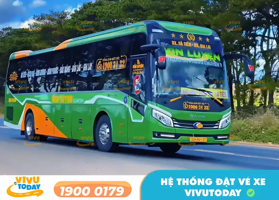 Nhà xe Bốn Luyện Express tuyến xe Kiên Giang đi Sài Gòn uy tín