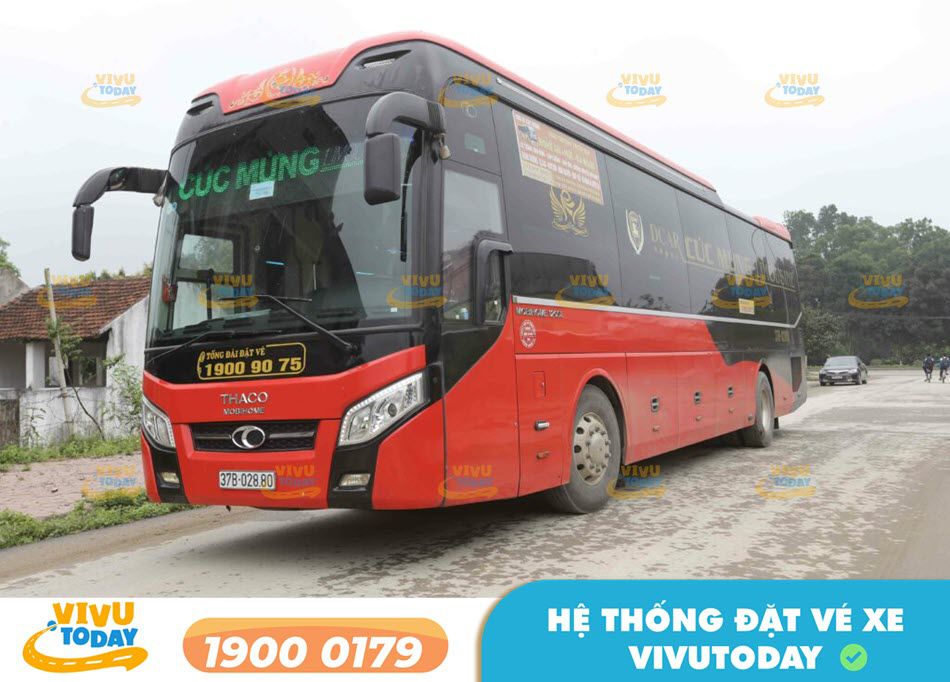 Nhà xe Cúc Mừng tuyến Nghệ An - Bến xe Mỹ Đình