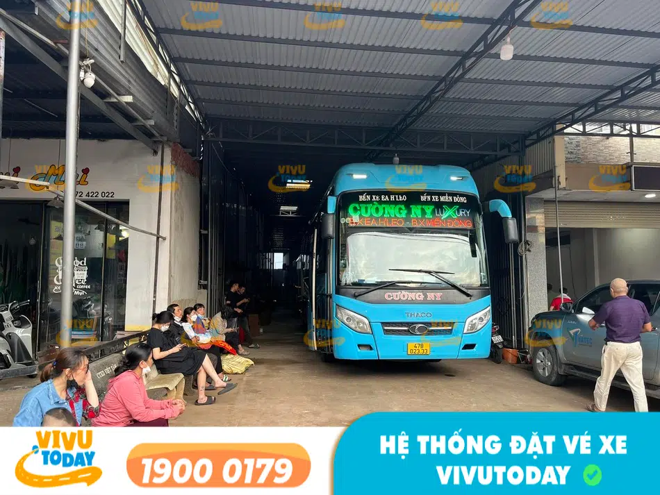 Nhà xe Cường Ny tuyến Đắk Lắk chất lượng