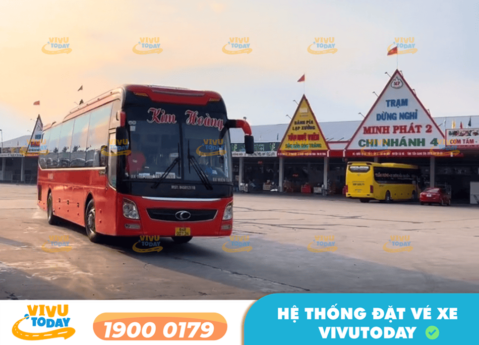 Nhà xe Kim Hoàng dịch vụ chu đáo