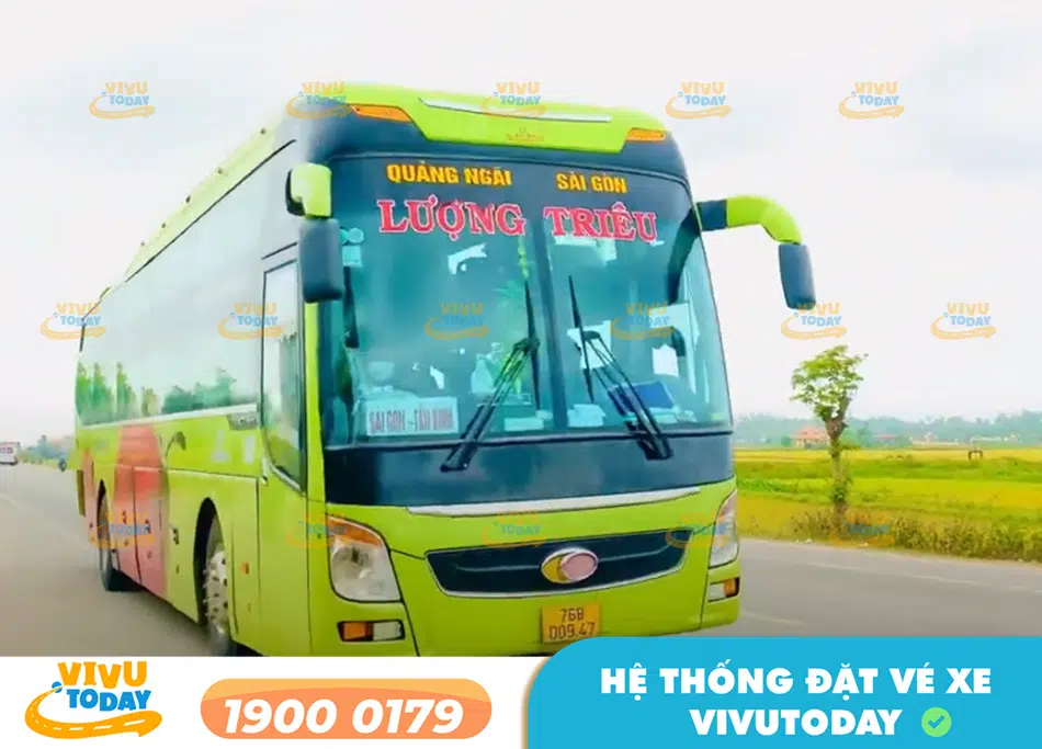 Nhà xe Lượng Triều Sài Gòn - Quảng Ngãi
