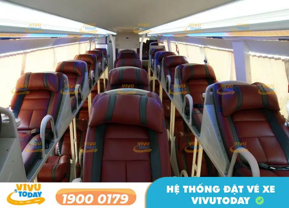 Dòng xe giường nằm 44 chỗ đời mới của xe khách Lượng Triều Quảng Ngãi