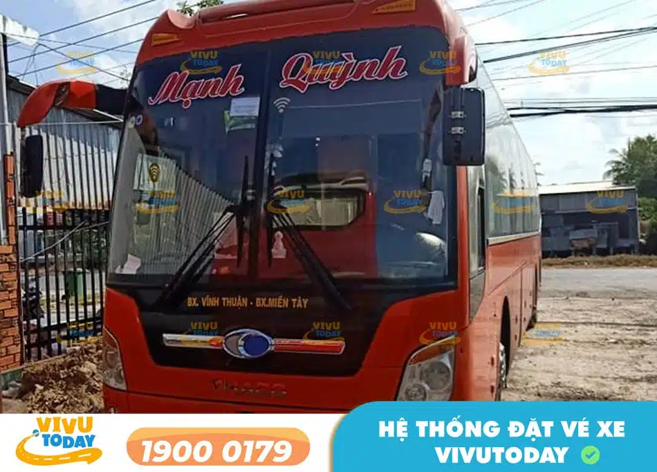 Nhà xe Mạnh Quỳnh Vĩnh Thuận đi Sài Gòn