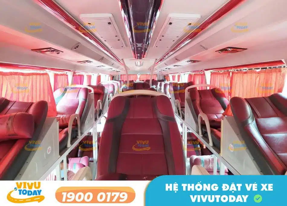 Thiết kế xe giường nằm sang trọng của nhà xe Mạnh Quỳnh