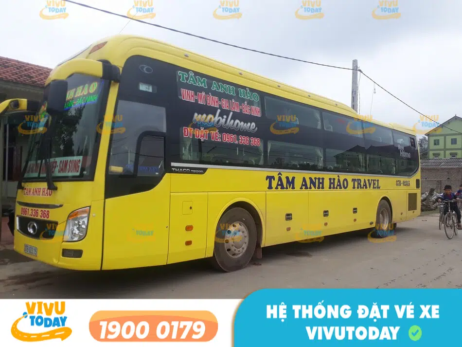 Nhà xe Tâm Anh Hào tuyến Thanh Hóa đi Hà Nội chất lượng