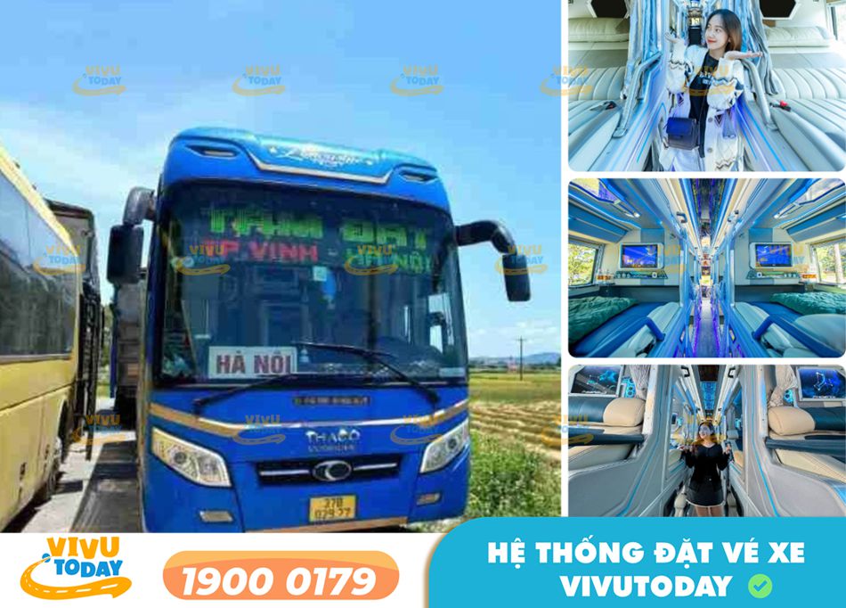 Xe khách Tâm Đạt tuyến Nghệ An - Bến xe Mỹ Đình